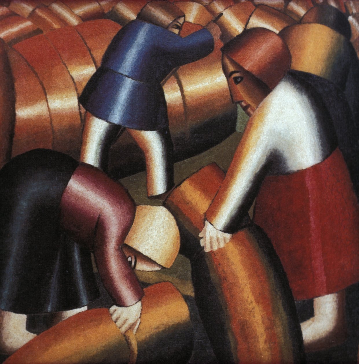 Haymaking (1928) Malevich
