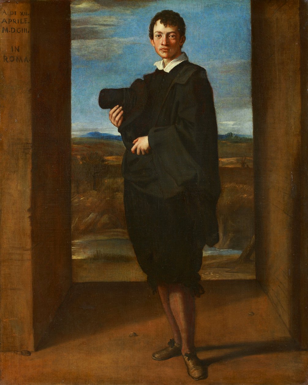 Genç Bir Adamın Portresi by Domenichino