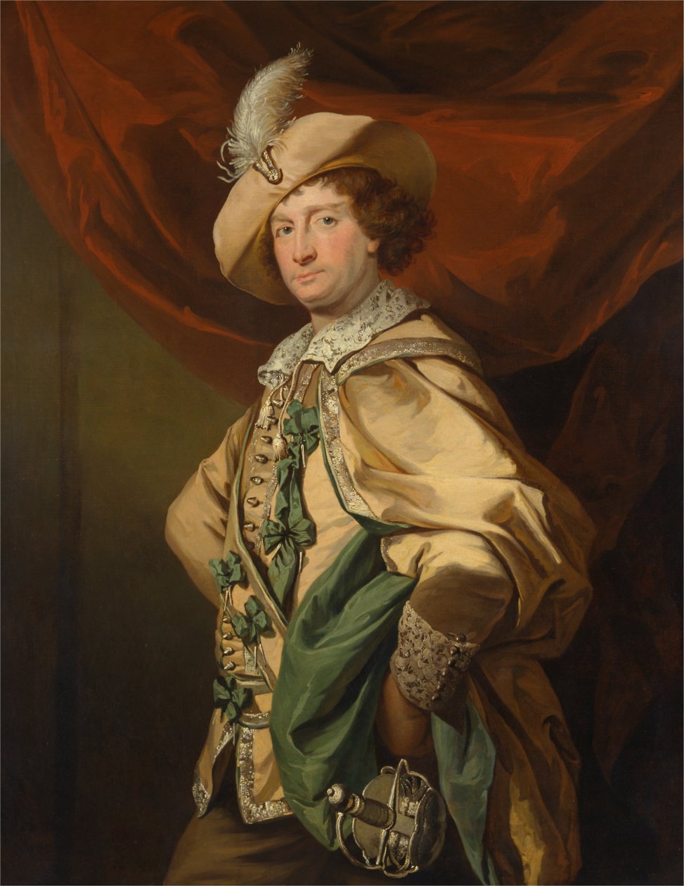 Henry Woodward as Petruchio in Catherine and Petruchio, a version by Garrick of The Taming of the Shrew  by Garrick