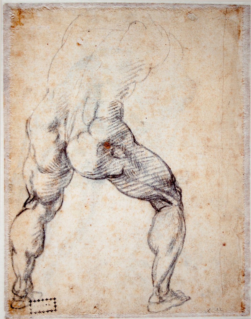 Erkekler arkadan by Michelangelo Buonarroti