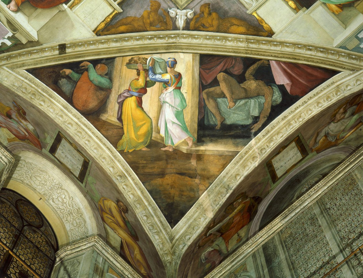 Judith ve Holofernes by Michelangelo Buonarroti