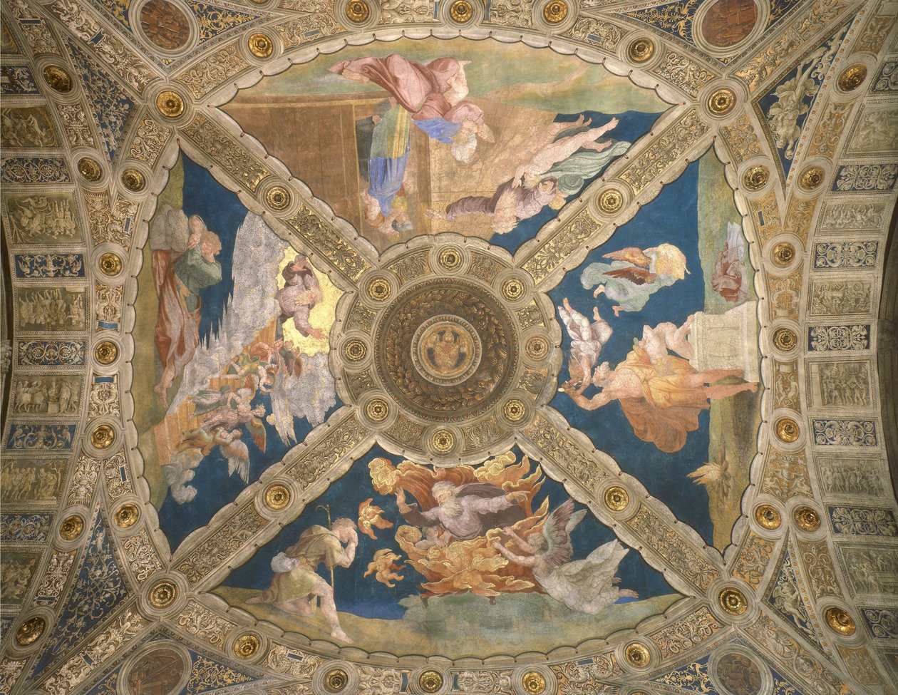 Heliodorus Odasının Kasası by Raffaello Sanzio Raphael