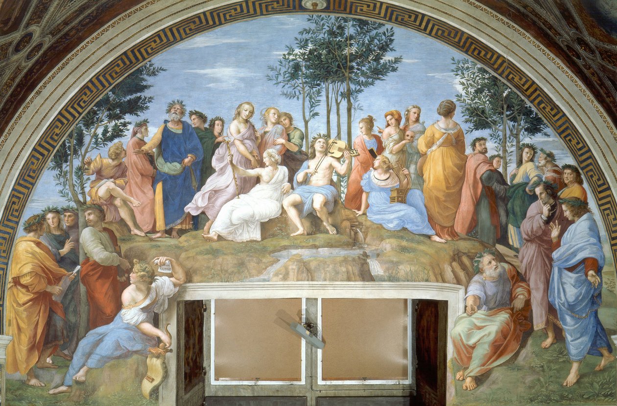 Parnassus by Raffaello Sanzio Raphael