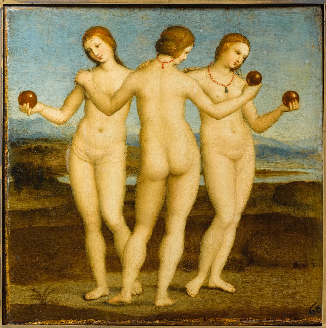 The Three Graces by Raffaello Sanzio Raphael