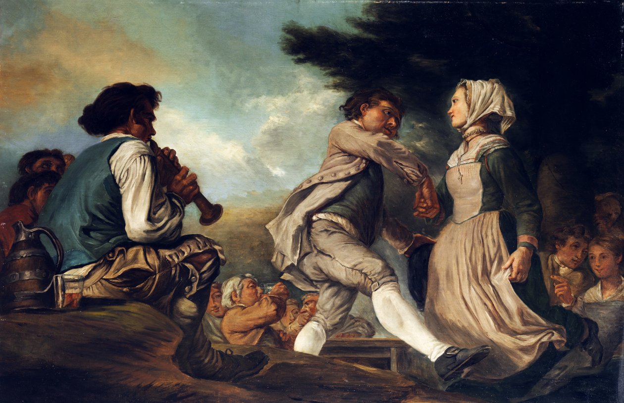 Köylü dansı. by Unknown