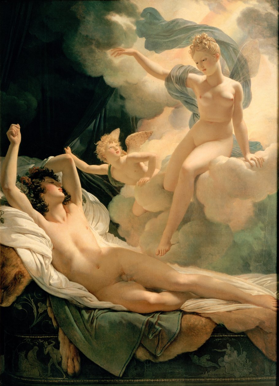 Morpheus ve İris (Pierre-Narcisse Guérin) by Unknown
