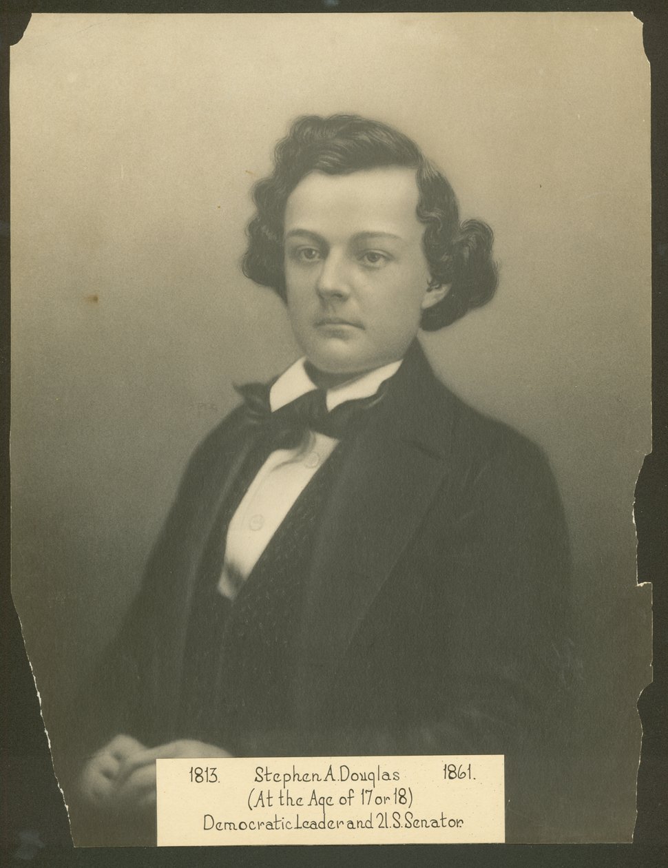 Stephen Douglas (17 veya 18 Yaşında) by Unknown