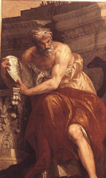Bir gökbilimci by Veronese