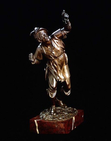 Kuş Avcısı (bronz) by Giambologna