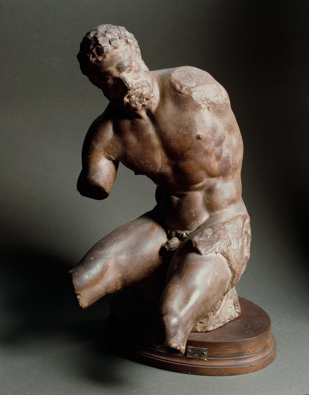 Erkek gövde. Heykel by Giambologna