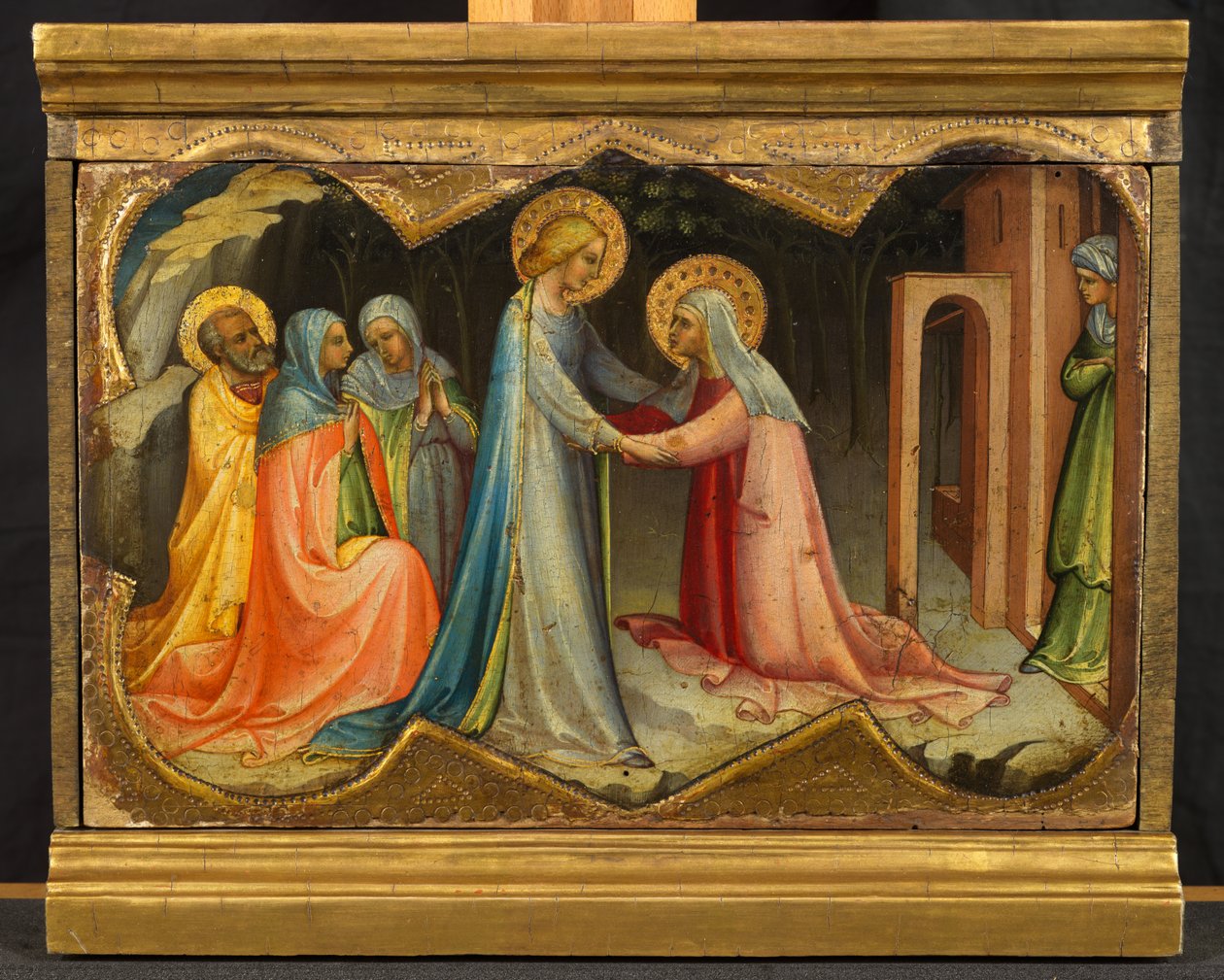 ziyaret by (c.1370 1425) Lorenzo Monaco