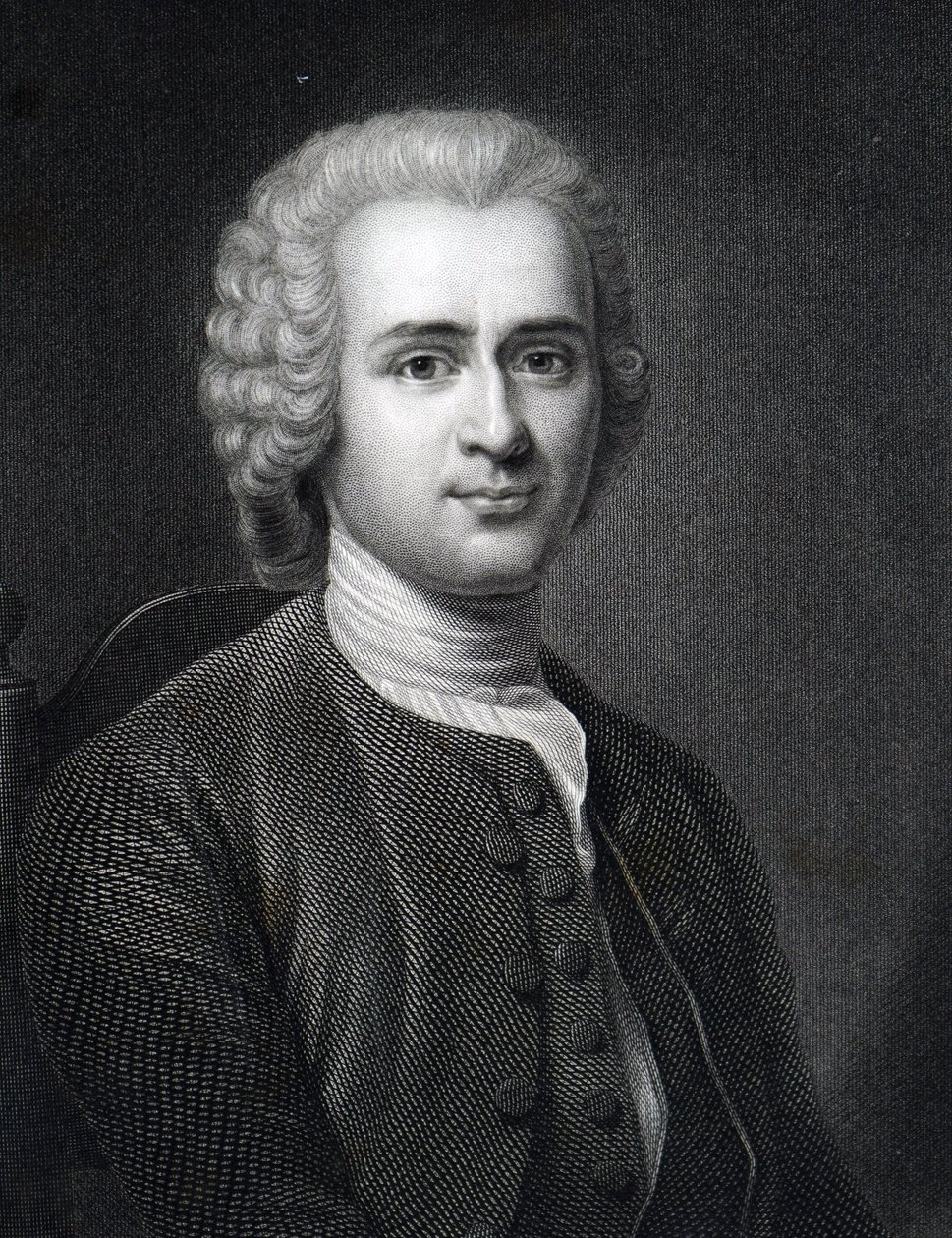 Jean Jacques Rousseau. by Unknown