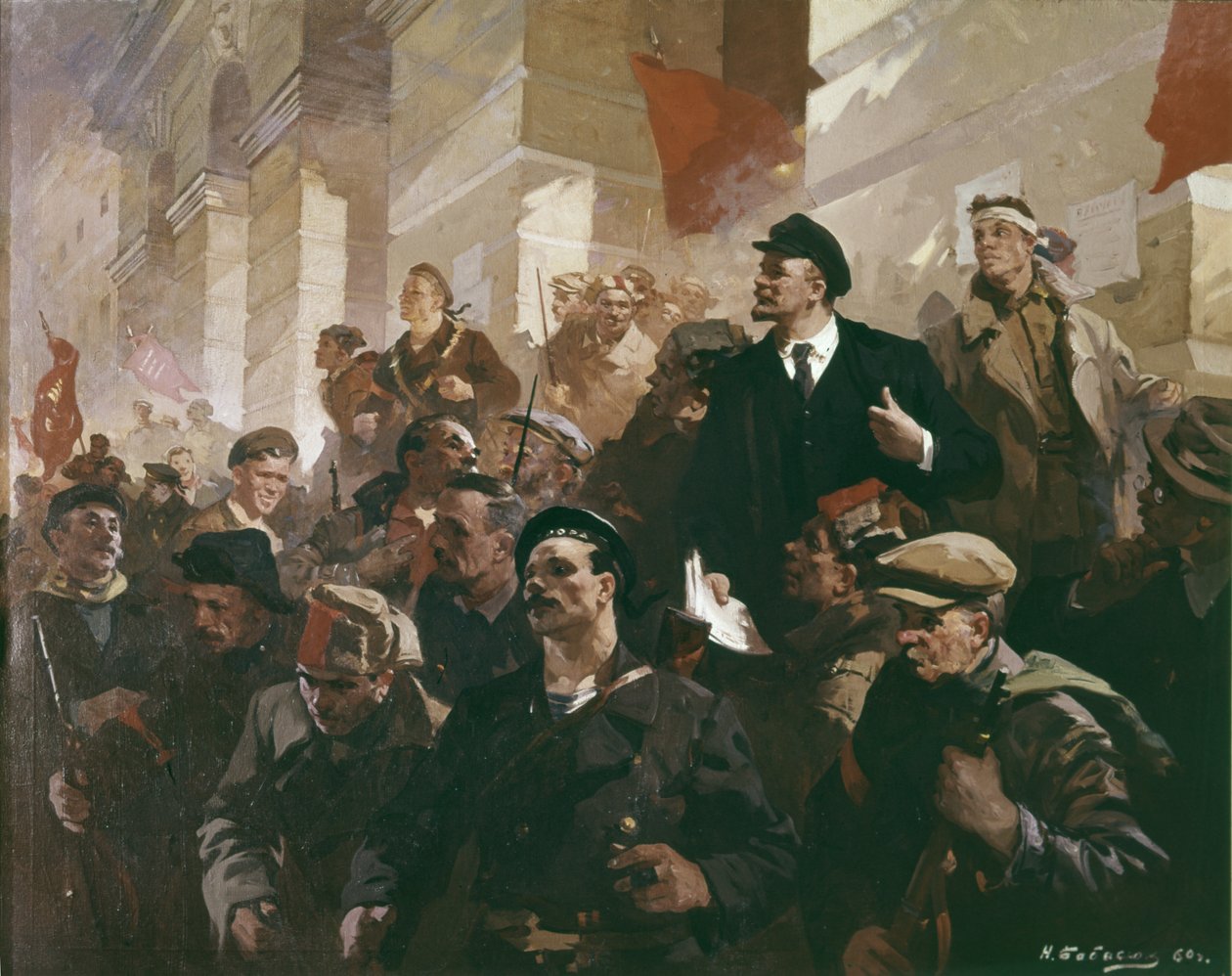 Lenin, Petrograd