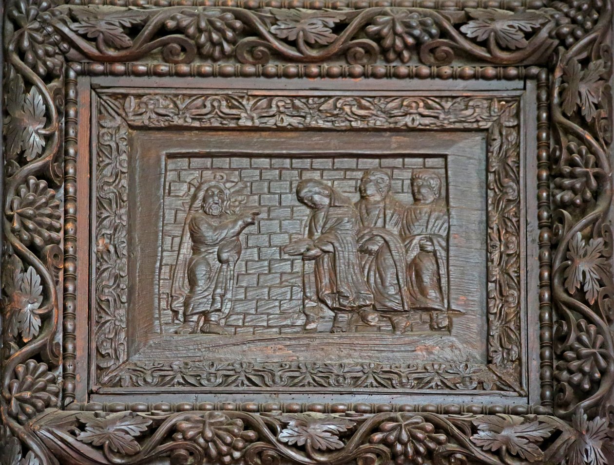 5C kapısından panel: dirilen Mesih öğrencilerine görünüyor by Unknown