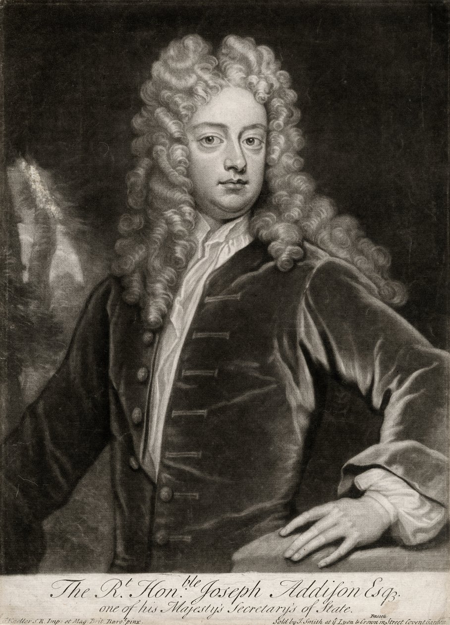 Sayın Joseph Addison, 1703-12. by Unknown