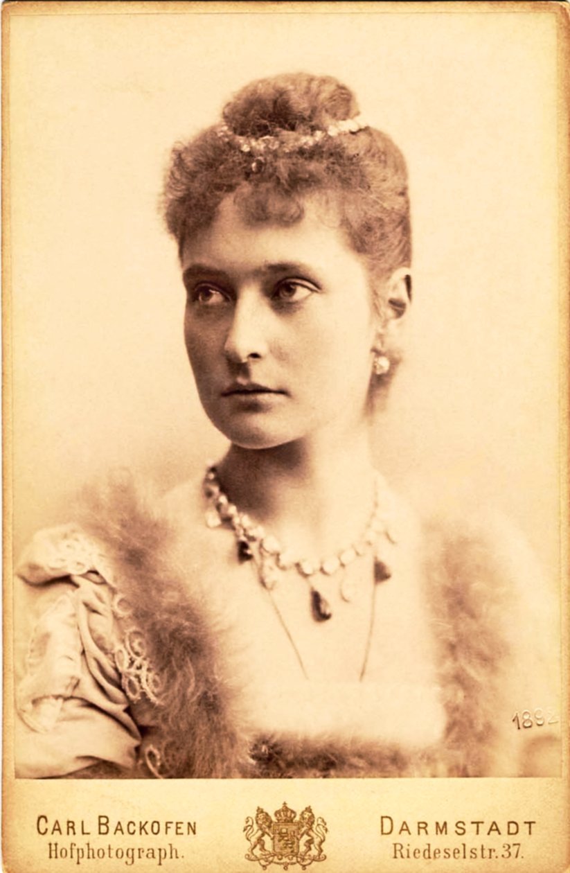 Rus İmparatoriçesi Alexandra Fyodorovna, 1892. by Unknown