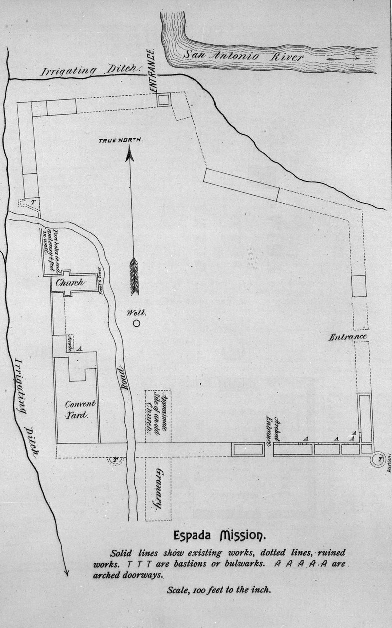 San Francisco de la Espada Misyonunun Düzeni by American School