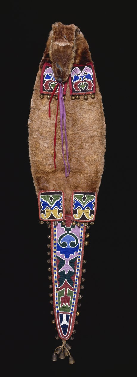 Mide çantası, Winnebago, c.1870 by American School