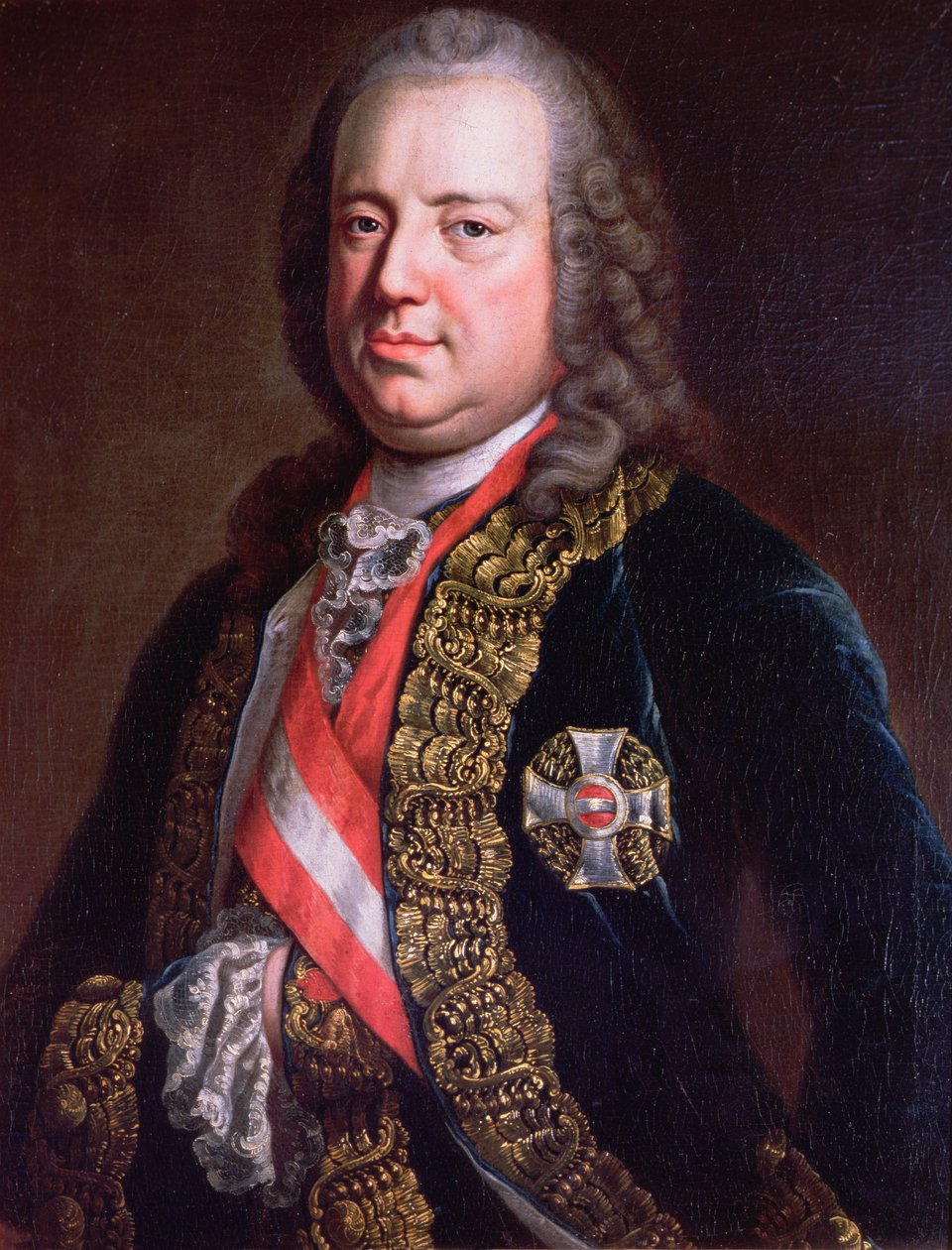 Avusturya İmparatoru I. Francis (1708-65) by Austrian School