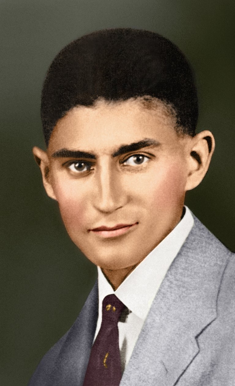 Franz Kafka'nın Portresi, (1883 - 1924) by Czech School