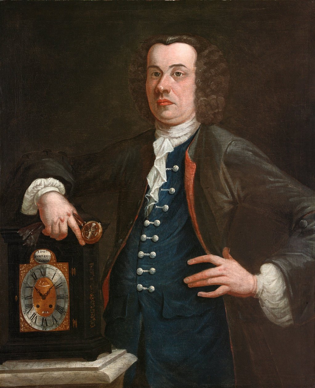 Edward Scrivener, c.1750 by English School