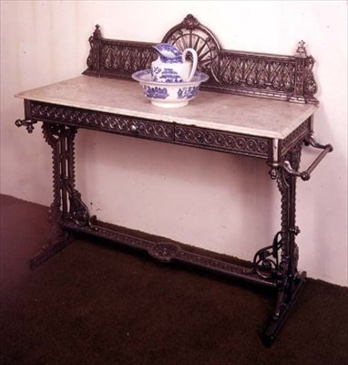 Lavabo, 19. yüzyıl ortası (dökme demir) by English School