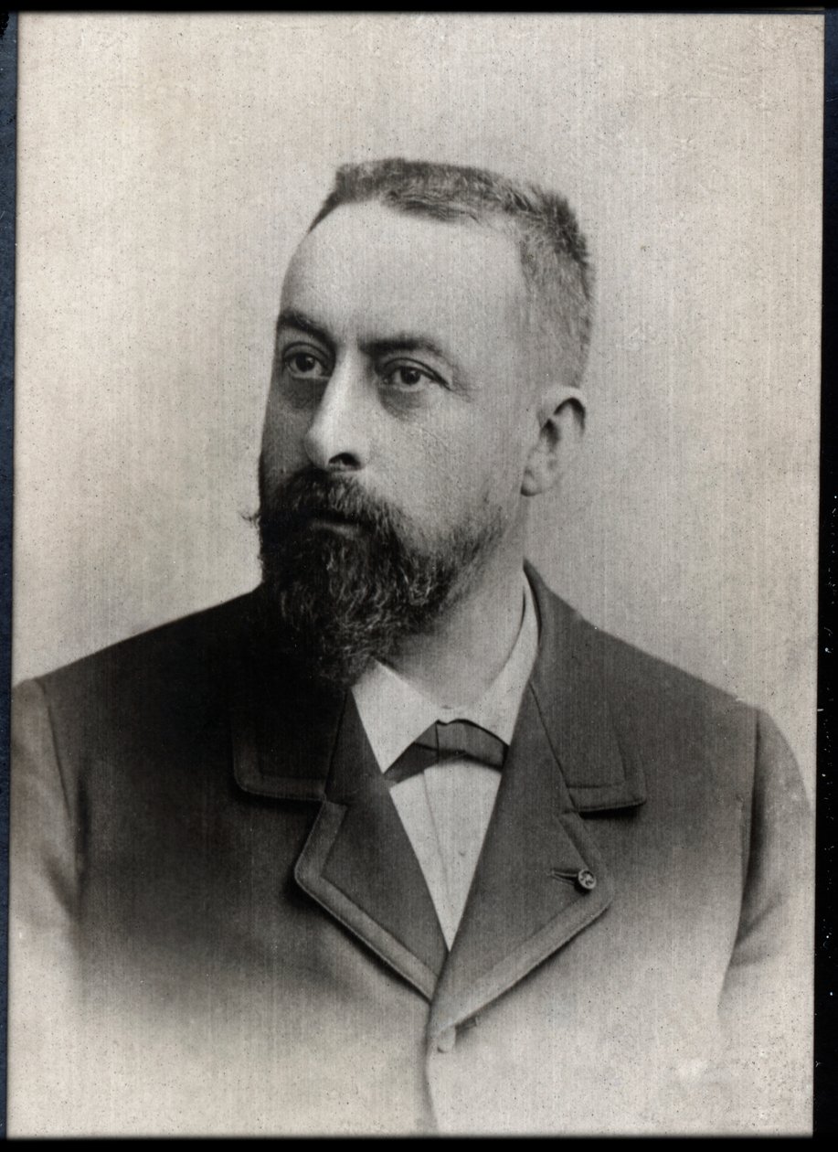Alfred Rambaud (1842-1905), Fransız tarihçi portresi. by French Photographer