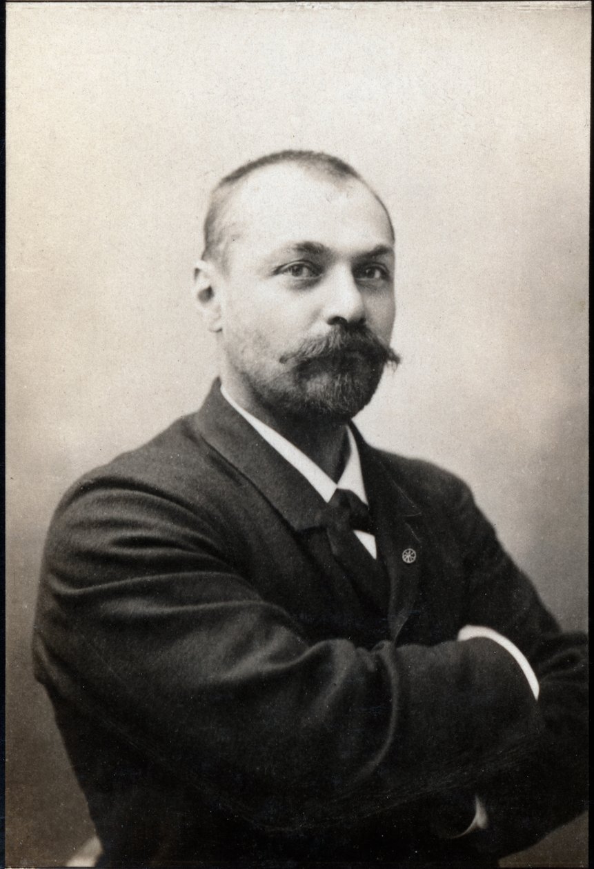 Gabriel Bonvalot (1853-1933), Fransız kaşif portresi. by French Photographer