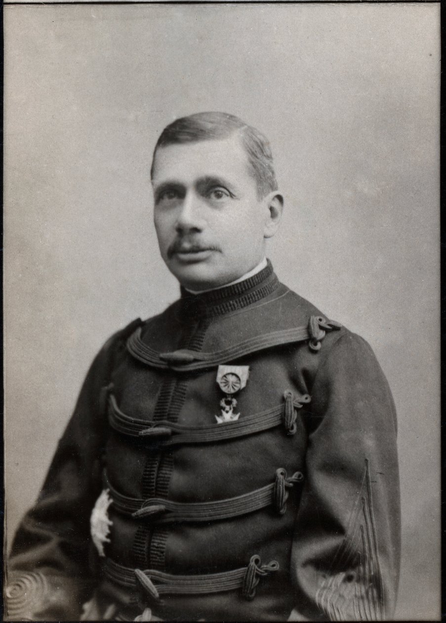 Gustave Borgnis Desbordes (1839-1900), Fransız generalin portresi. by French Photographer