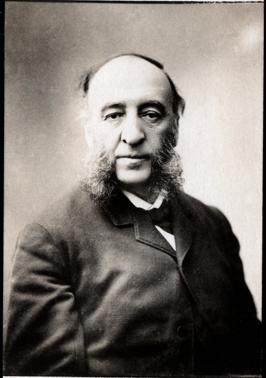 Jules Ferry (1832-1893), Fransız devlet adamı portresi. by French Photographer