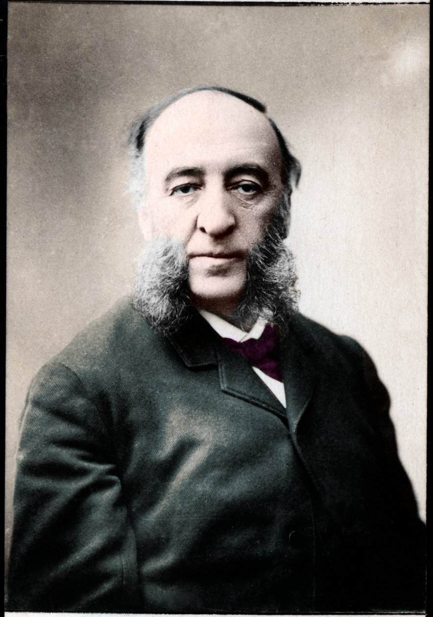Jules Ferry (1832-1893), Fransız devlet adamı portresi. by French Photographer