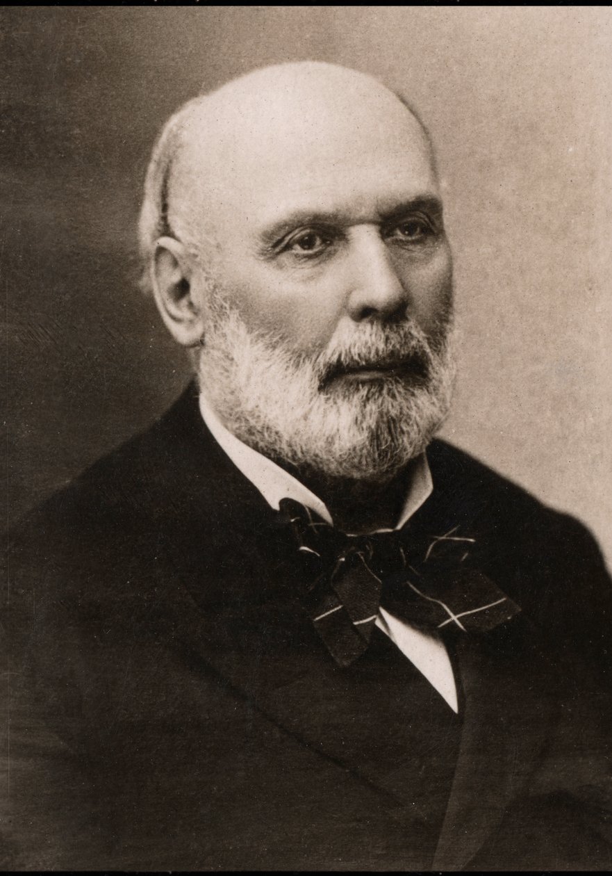 Jules Grevy (1807-1891), Fransız politikacı portresi. by French Photographer