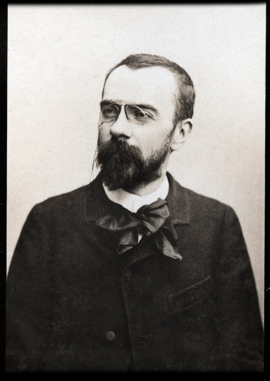 Louis Charles Bonaventure Alfred Bruneau (1857-1934), Fransız bestecinin portresi. by French Photographer