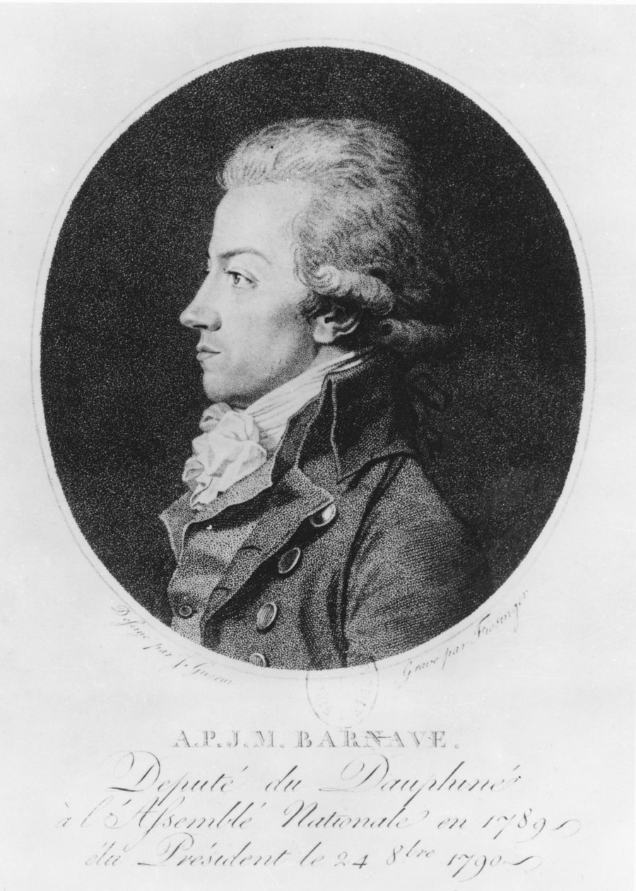 Antoine Pierre Joseph Marie Barnave by French School