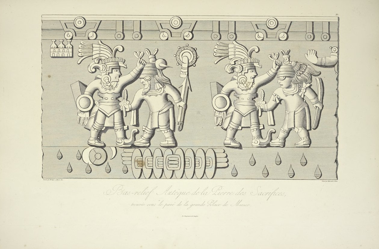 Aztek Taş Rölyefi, Cordillera