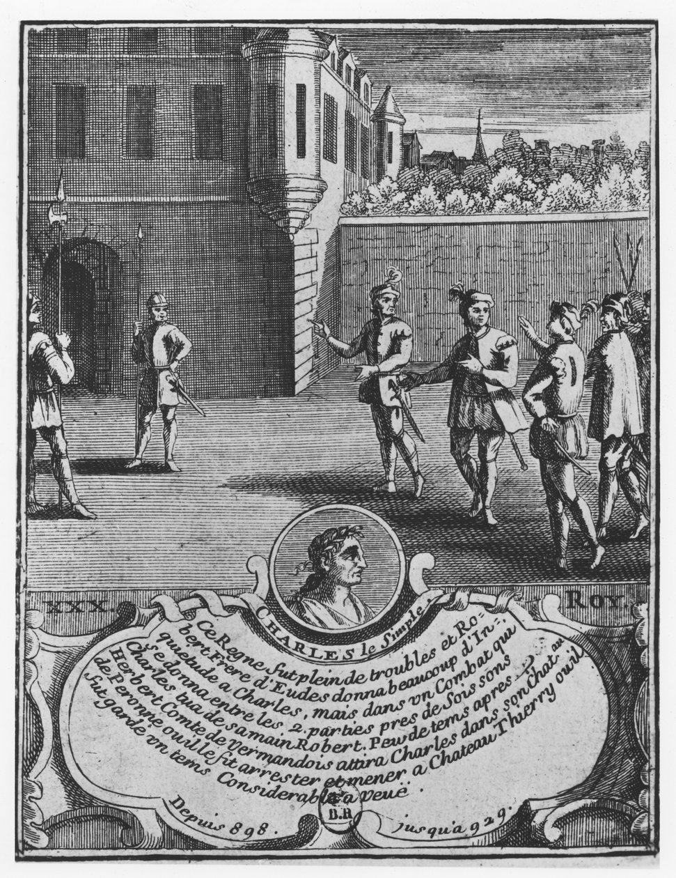 Charles III Basit by French School
