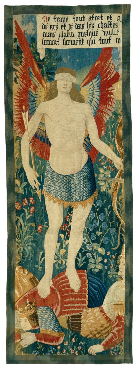 Eros Muzaffer, 1500-20 (yün ve ipek) by French School