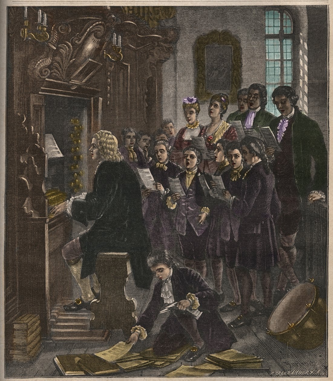 Johann Sebastian Bach, St Thomas Okulu