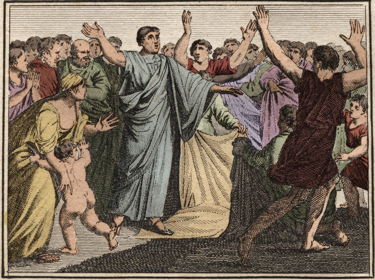 Marcus Tullius Cicero (106-43 B.C.), Romalı devlet adamı, hatip ve yazar, Roma