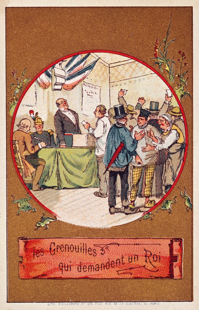 Kral Arzulayan Kurbağalar by French School
