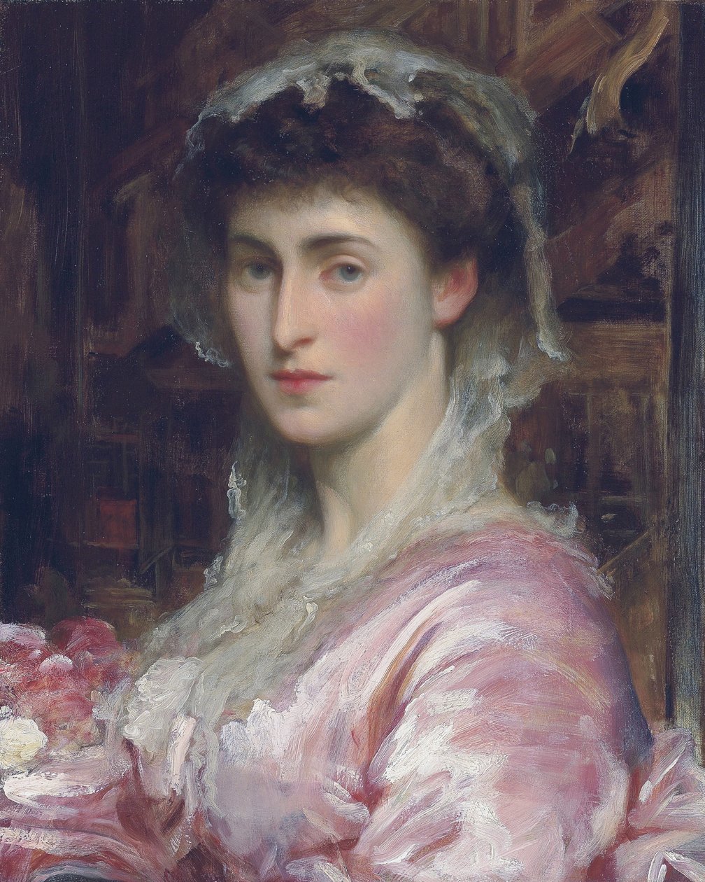 Bayan Henry Evans Gordon by Frederic Leighton