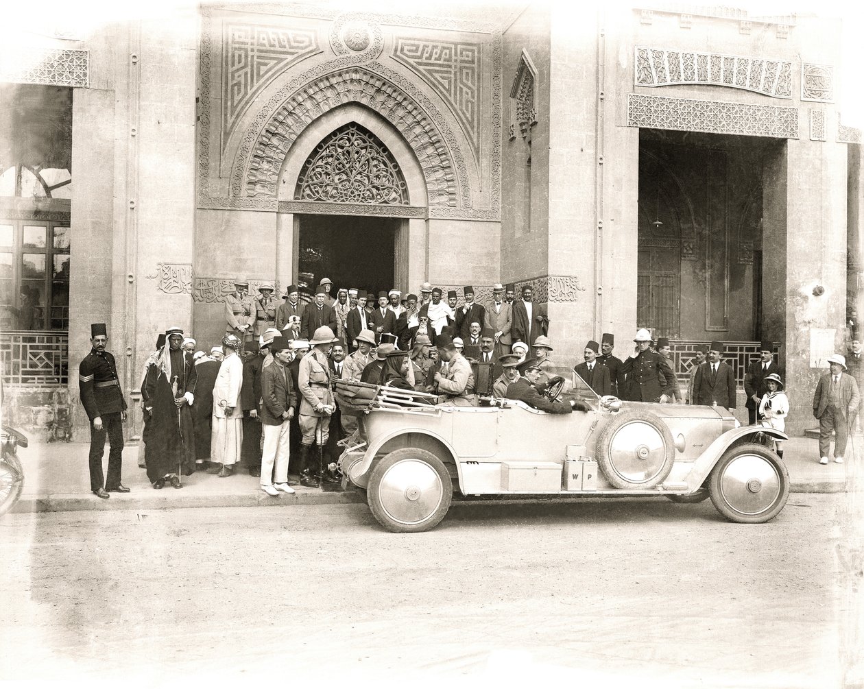 Şerif Abdullah, 1914 başlarında Kahire