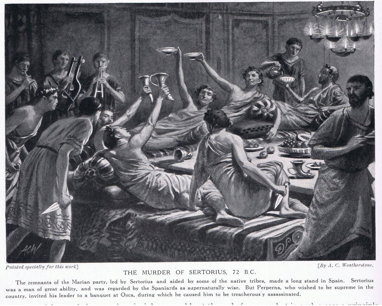 Sertorius 72BC cinayeti by A.C. Weatherstone