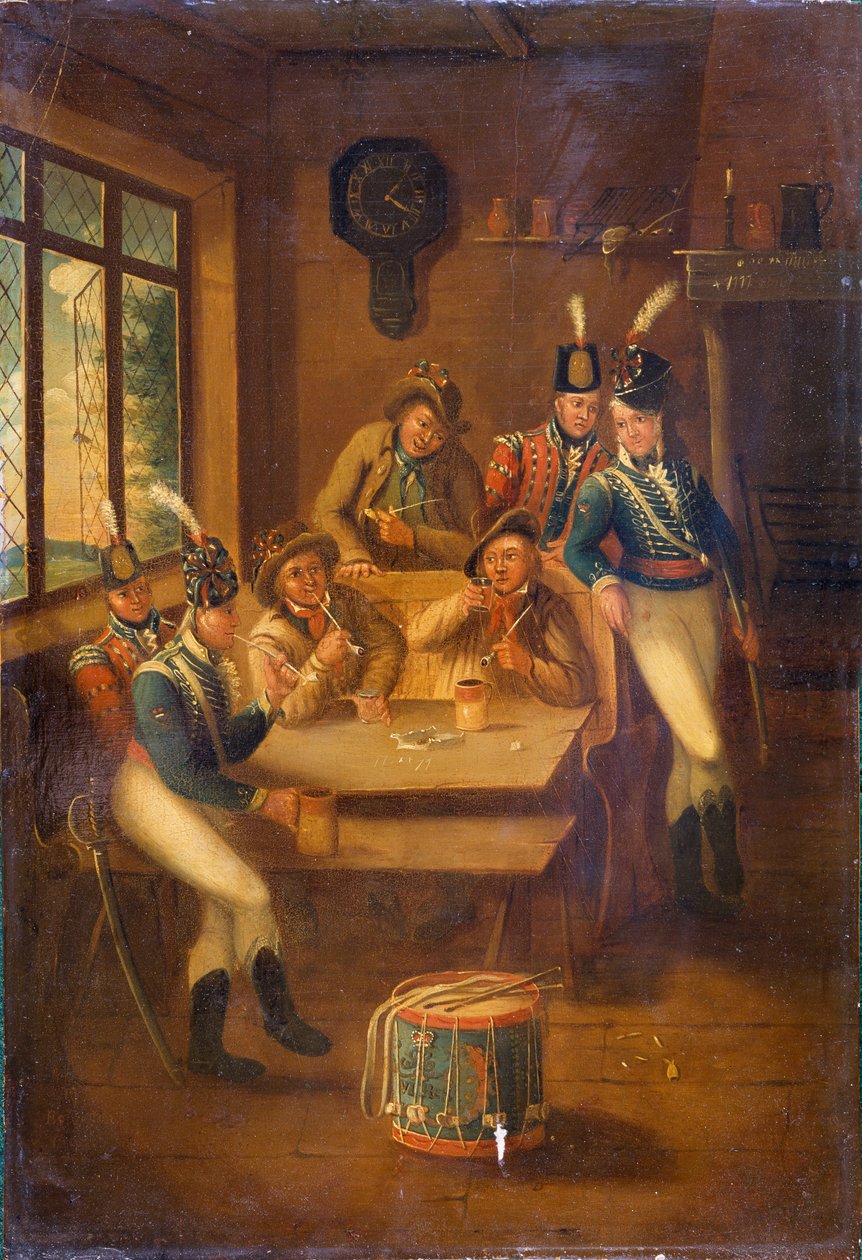 İşe Alım Partisi, 1805 by A.E. Eglington