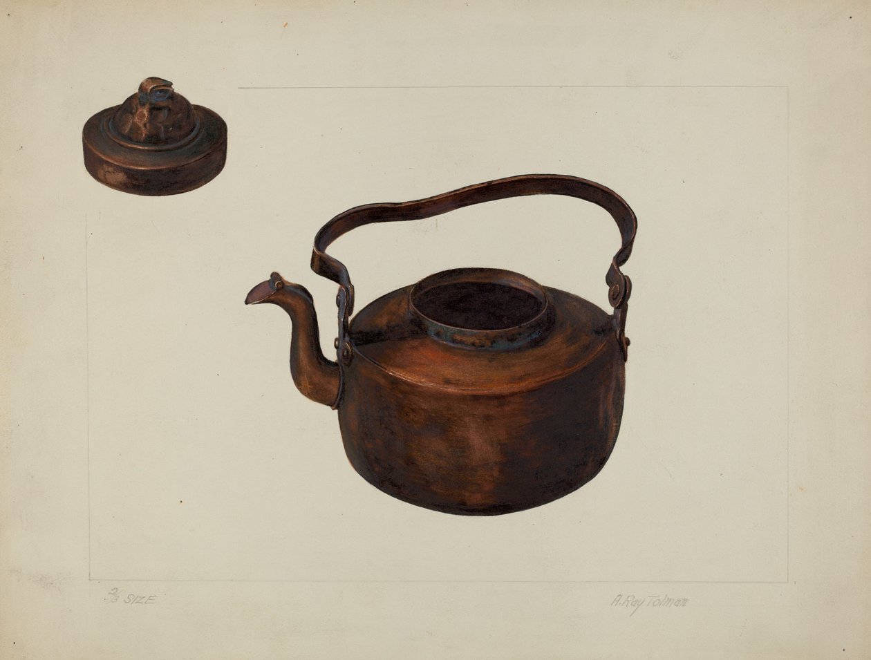 Bakır su ısıtıcısı by A.R. Tolman