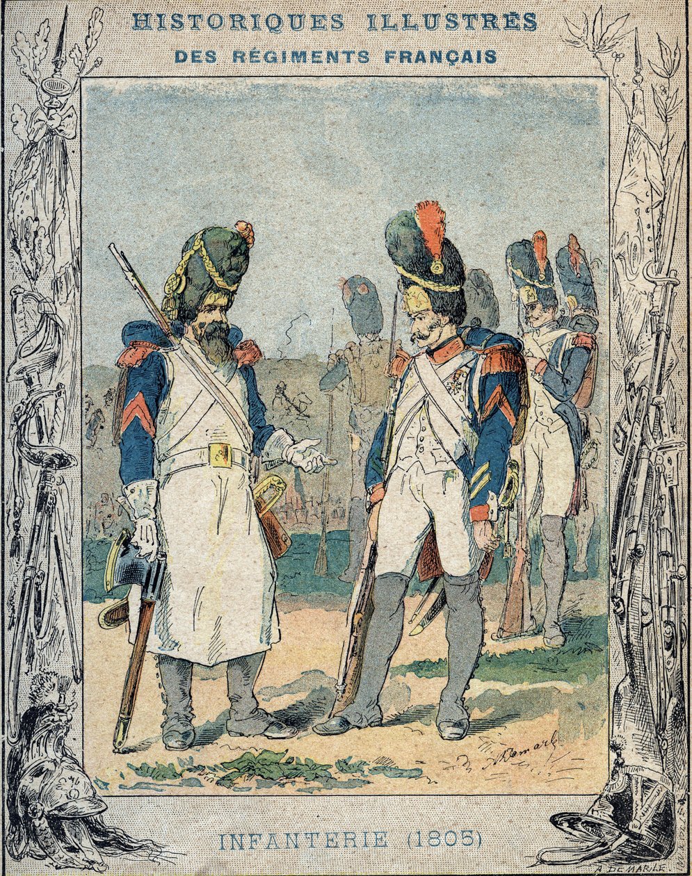 Fransa piyade by A. Demarle