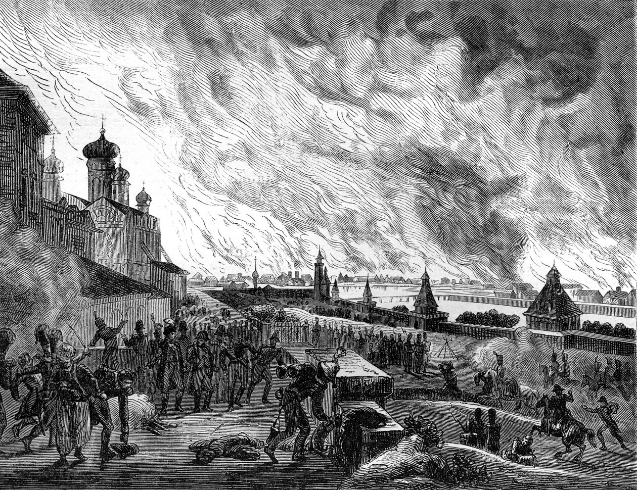 Moskova yanıyor, 15 Eylül 1812 1882-1884. by A. Etienne