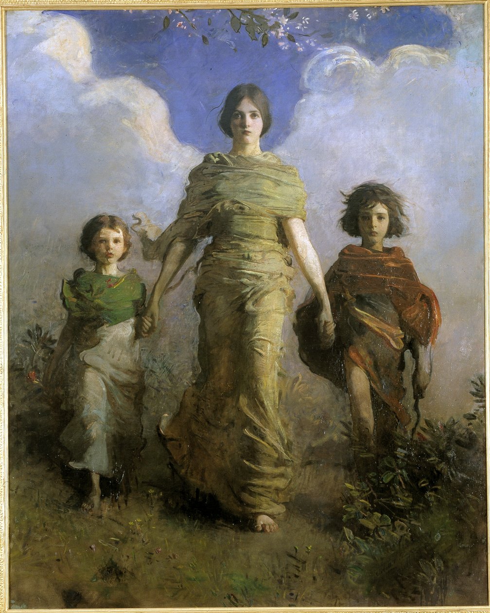 ಒಂದು ವರ್ಜಿನ್ ಟರ್ಕಿ by Abbott Handerson Thayer