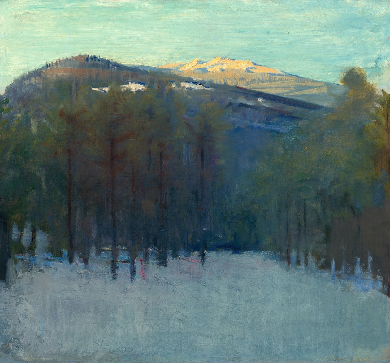 Monadnock Dağı by Abbott Handerson Thayer
