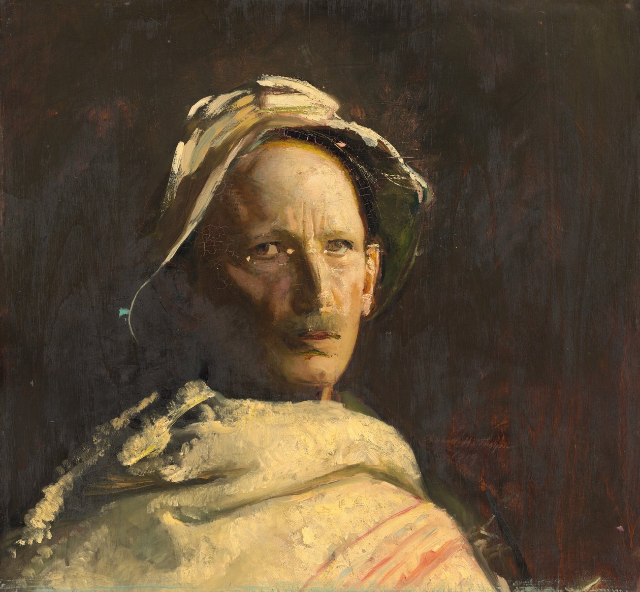 Otoportre, 1919. by Abbott Handerson Thayer
